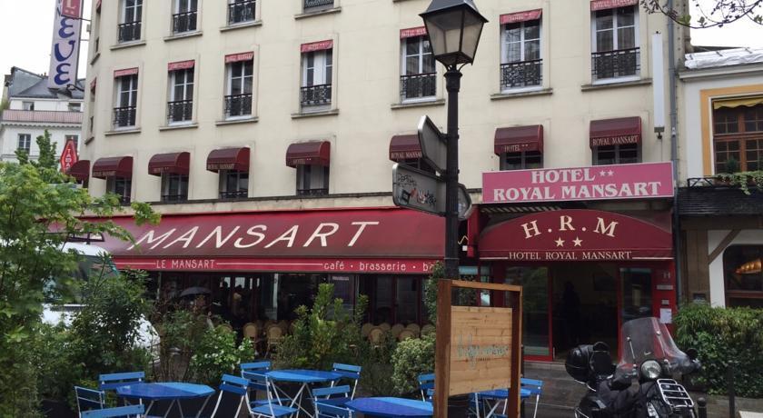 Hotel Royal Mansart Paris Exterior foto