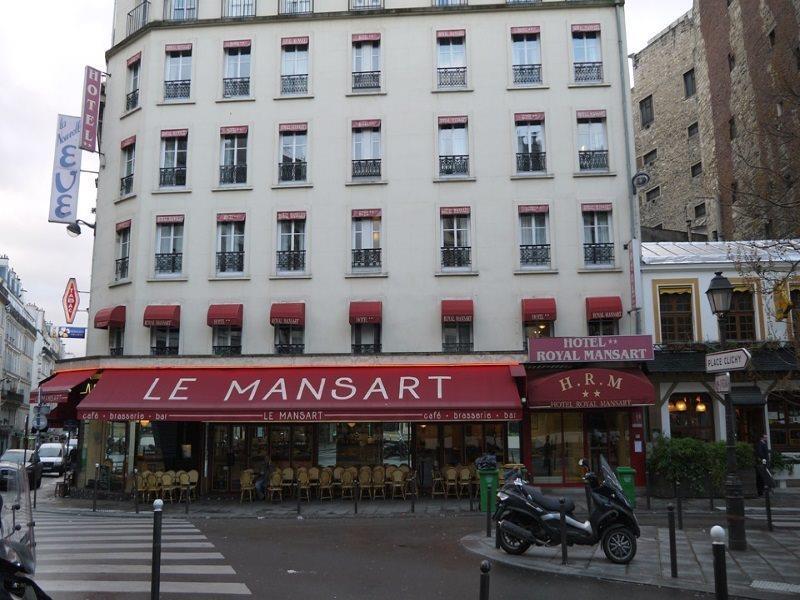 Hotel Royal Mansart Paris Exterior foto